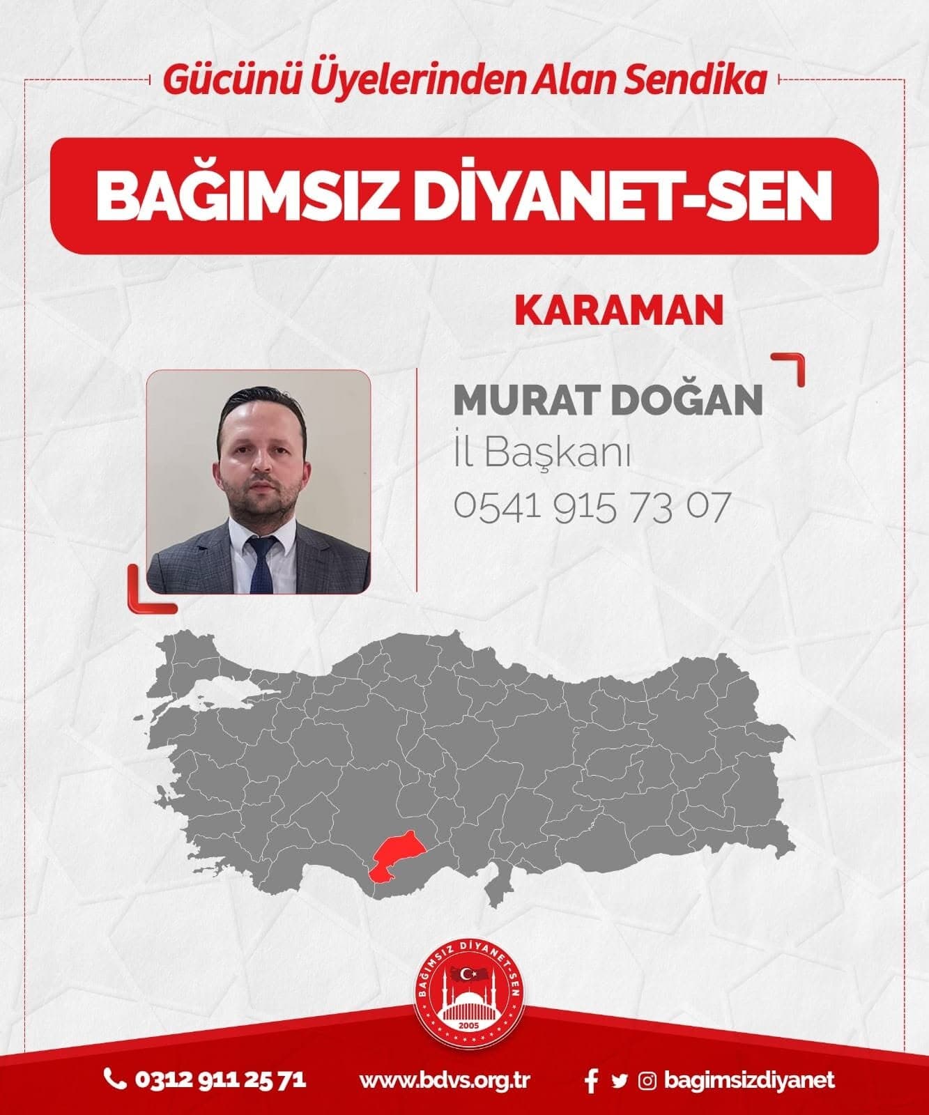 Karaman İl Başkanlığımız Hayırlı Olsun