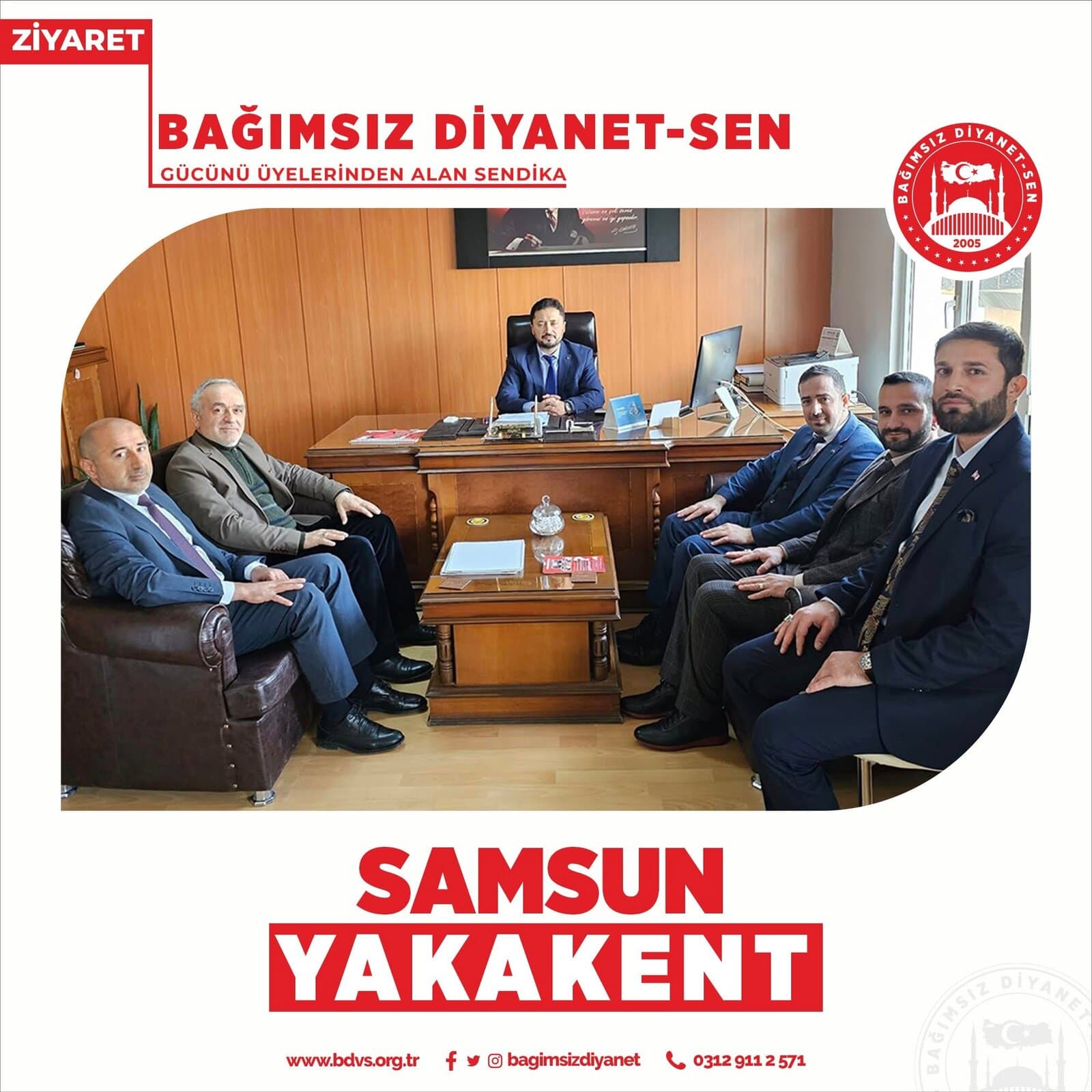 Yakakent Müftülüğüne Ziyaret