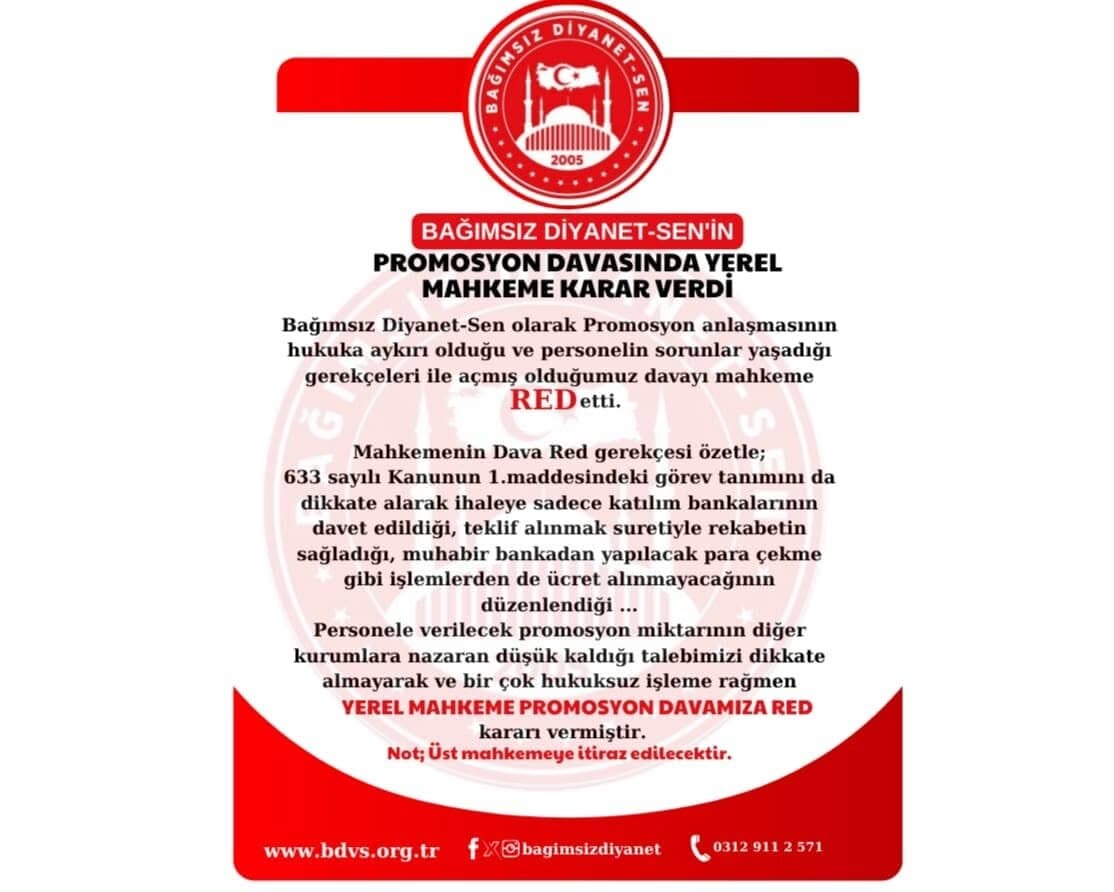 Promosyon Davasında Karar 1