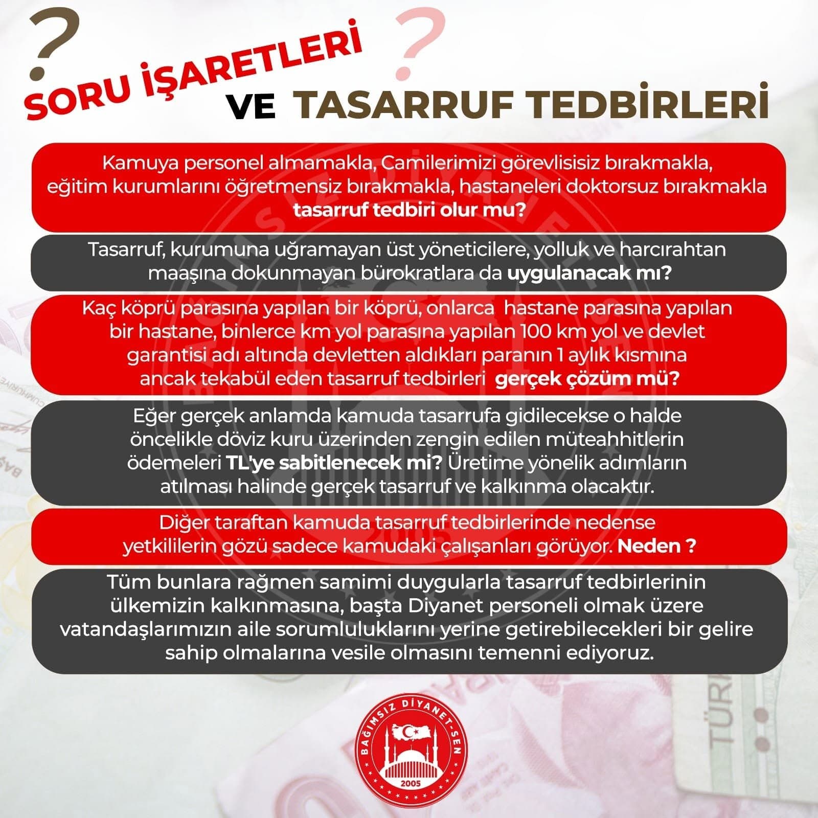 Tasarruf Tedbirleri 1