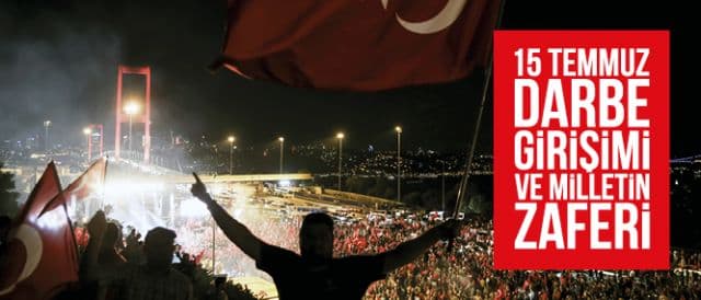 15 Temmuz'un yıl dönümünde ve her zaman ülkemize yapılan hainlikler unutulmayacaktır.