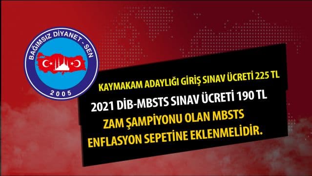 2021-DİB-MBSTS ENFLASYON SEPETİNE EKLENSİN