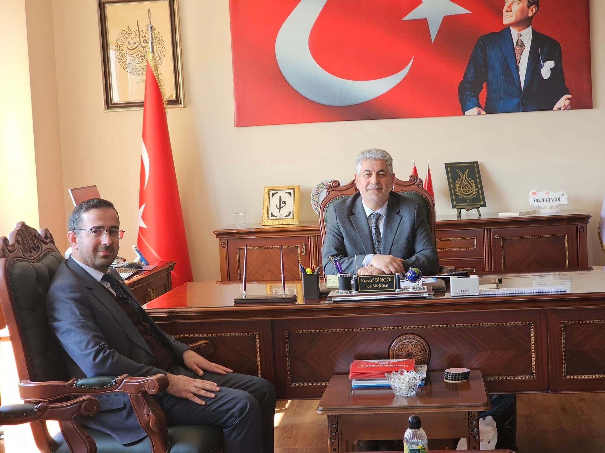 ANKARA GÖLBAŞI VE ELMADAĞ MÜFTÜLÜKLERİNE ZİYARET