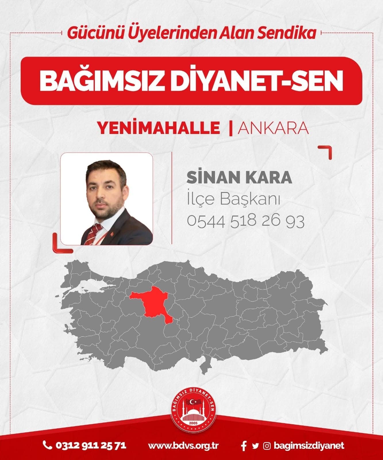 Ankara Yenimahalle İlçe Başkanlığımız Hayırlı Olsun