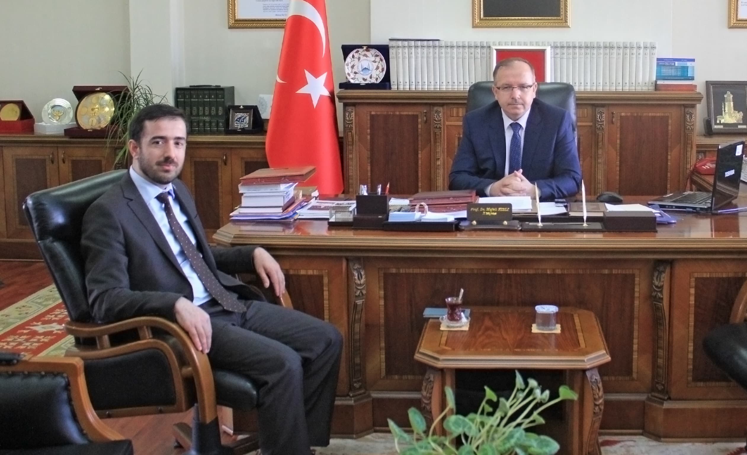 BAĞIMSIZ DİYANET SEN GENEL BAŞKANI FARUK ÇETİN ANKARA İL MÜFTÜLÜĞÜNÜ ZİYARET ETTİ
