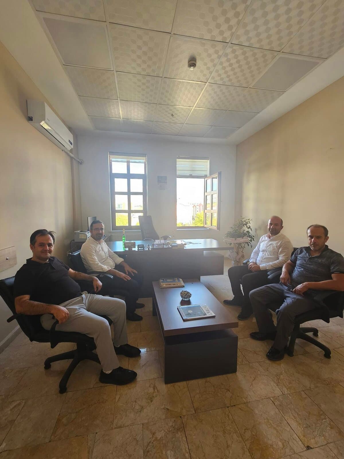 Etimesgut ve Sincan Şube Müdürlerine Hayırlı Olsun Ziyareti
