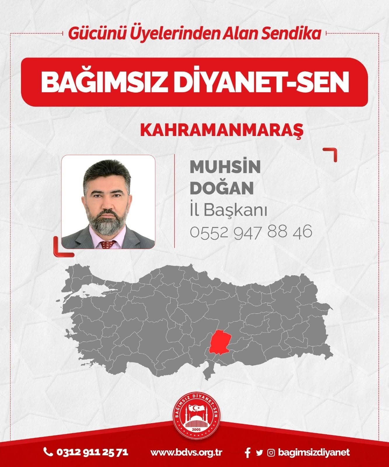Kahramanmaraş İl Başkanlığımız Hayırlı Olsun!