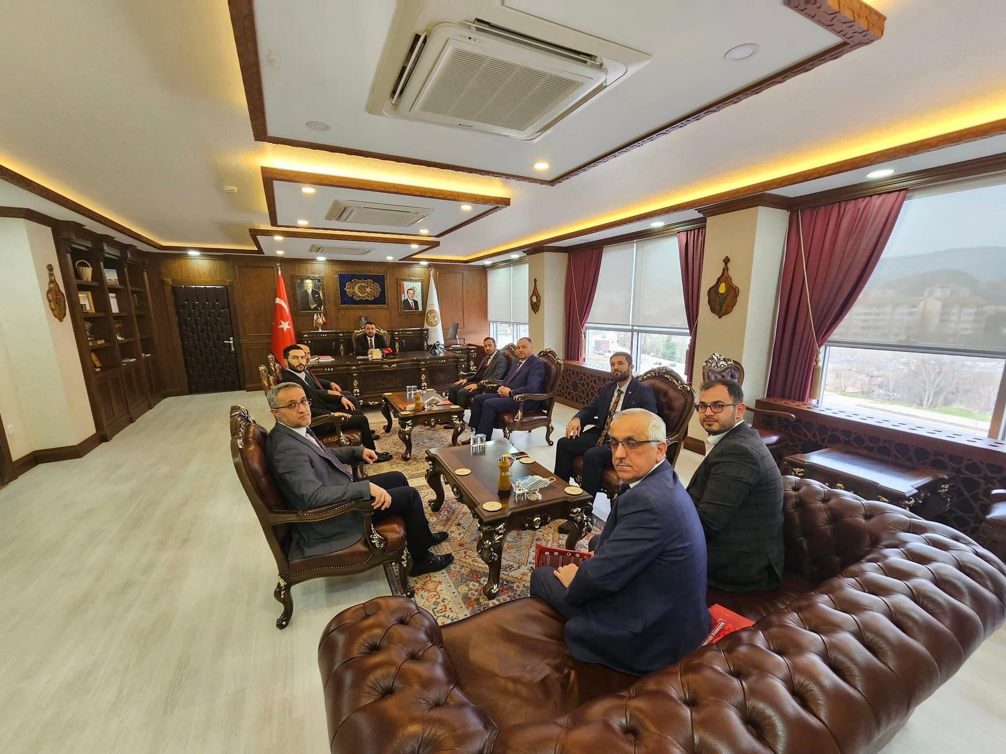 AMASYA İL MÜFTÜLÜĞÜ, TAŞOVA VE SULUOVA İLÇE MÜFTÜLÜKLERİNE ZİYARET