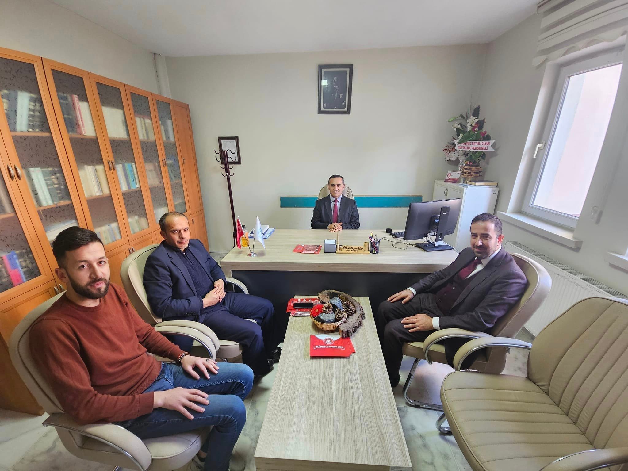 ANKARA GÖLBAŞI VE ELMADAĞ MÜFTÜLÜKLERİNE ZİYARET