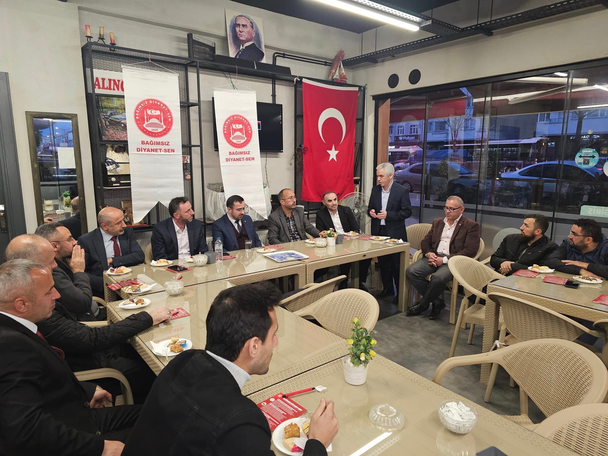 KATILIMLAR SÜRÜYOR BAĞIMSIZ DİYANET-SEN BÜYÜYOR.